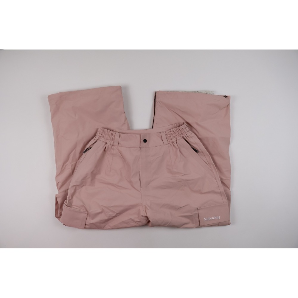 Nobaday Snow Pants N-SwiftRide Cargo Pink Solid S NWT MSRP $169